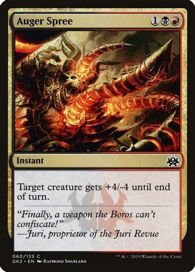Auger Spree Ravnica Allegiance: Guild Kits Magic card