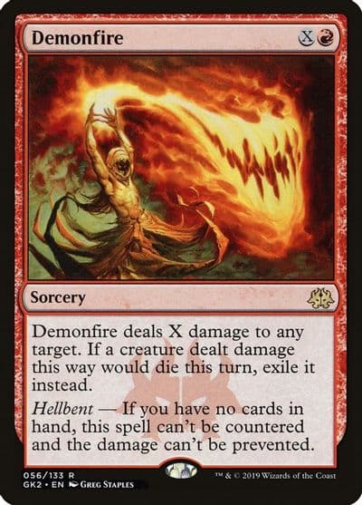 Demonfire Ravnica Allegiance: Guild Kits Magic card