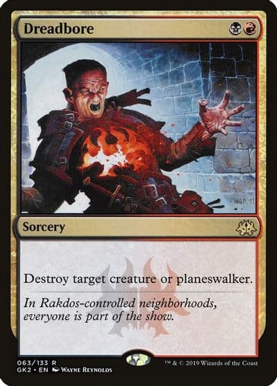 Dreadbore Ravnica Allegiance: Guild Kits Magic card