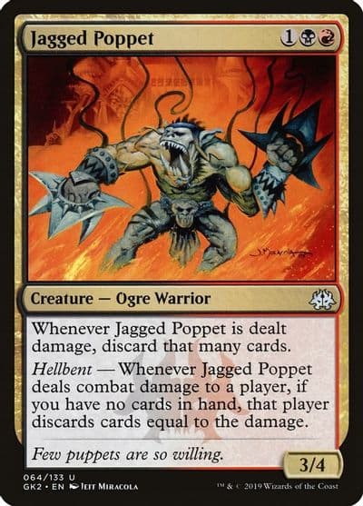 Jagged Poppet Ravnica Allegiance: Guild Kits Magic card