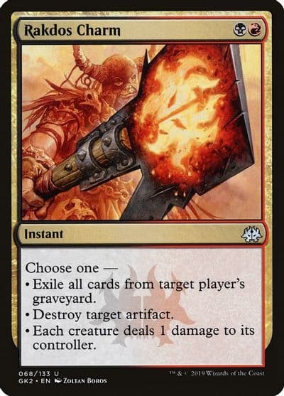 Rakdos Charm Ravnica Allegiance: Guild Kits Magic card