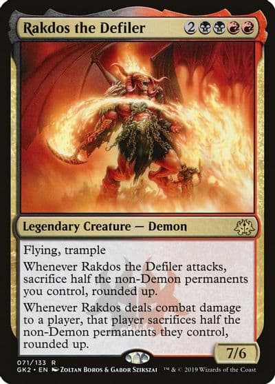 Rakdos the Defiler Ravnica Allegiance: Guild Kits Magic card