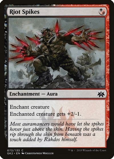 Riot Spikes Ravnica Allegiance: Guild Kits Magic card
