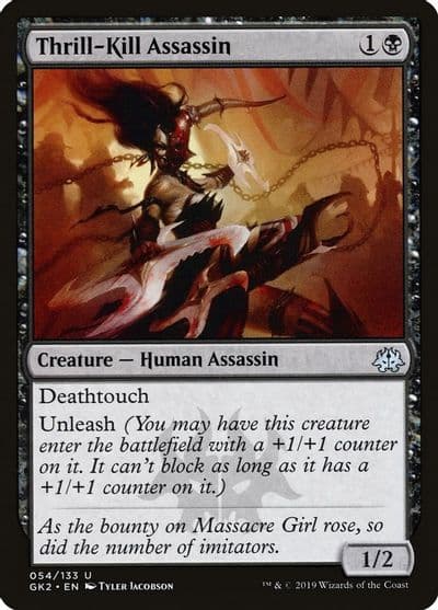 Thrill Kill Assassin Ravnica Allegiance: Guild Kits Magic card