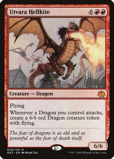 Utvara Hellkite Ravnica Allegiance: Guild Kits Magic card