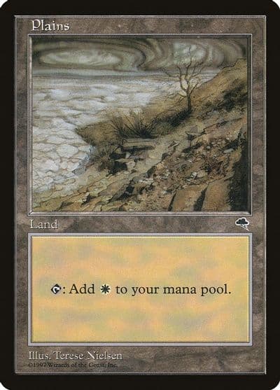 Plains Dead Tree Tempest Magic card