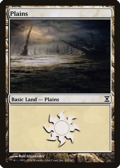 Plains 282 Time Spiral Magic card