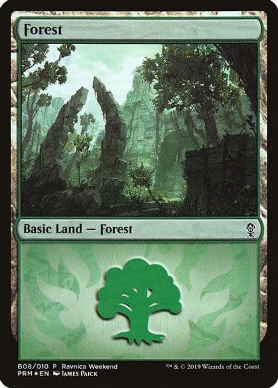 Forest Gruul B08 Launch Party & Release Event Promos Magic card
