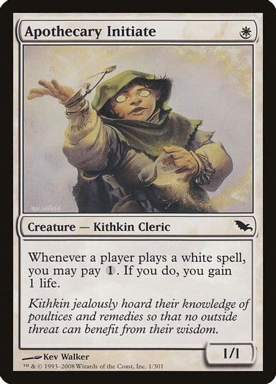 Apothecary Initiate Shadowmoor Magic card