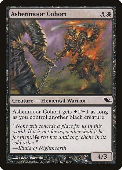 Ashenmoor Cohort Shadowmoor Magic card