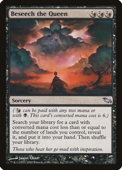 Beseech the Queen Shadowmoor Magic card
