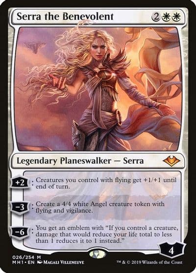 Serra the Benevolent Modern Horizons Magic card
