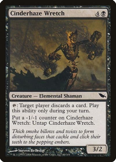 Cinderhaze Wretch Shadowmoor Magic card