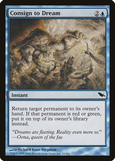 Consign to Dream Shadowmoor Magic card