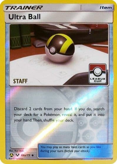 Ultra Ball - 68a/73 (League Cup) [Staff] League & Championship Cards Pokemon card