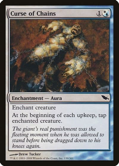 Curse of Chains Shadowmoor Magic card