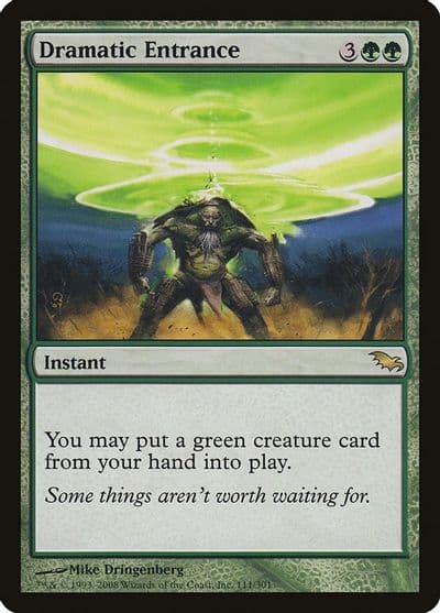 Dramatic Entrance Shadowmoor Magic card