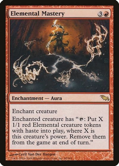 Elemental Mastery Shadowmoor Magic card