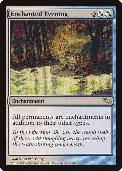 Enchanted Evening Shadowmoor Magic card