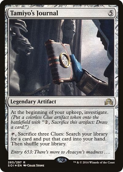 Tamiyos Journal Entry 653 Shadows over Innistrad Magic card
