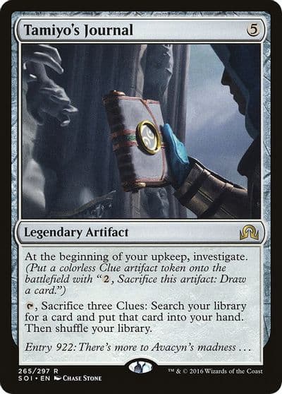 Tamiyos Journal Entry 922 Shadows over Innistrad Magic card