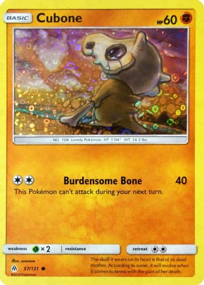 Cubone (General Mills Promo) Miscellaneous Cards & Products Pokemon card
