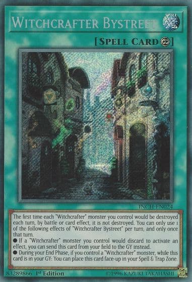 Witchcrafter Bystreet The Infinity Chasers Yu-Gi-Oh! card