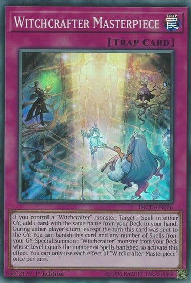 Witchcrafter Masterpiece The Infinity Chasers Yu-Gi-Oh! card
