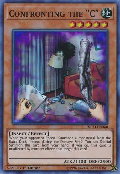 Confronting the C The Infinity Chasers Yu-Gi-Oh! card
