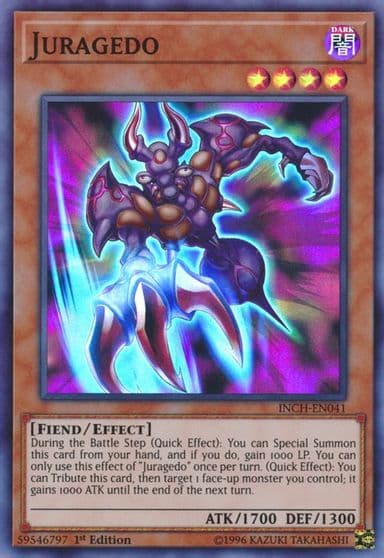 Juragedo The Infinity Chasers Yu-Gi-Oh! card