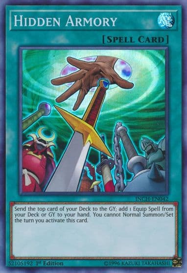 Hidden Armory The Infinity Chasers Yu-Gi-Oh! card