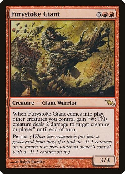 Furystoke Giant Shadowmoor Magic card