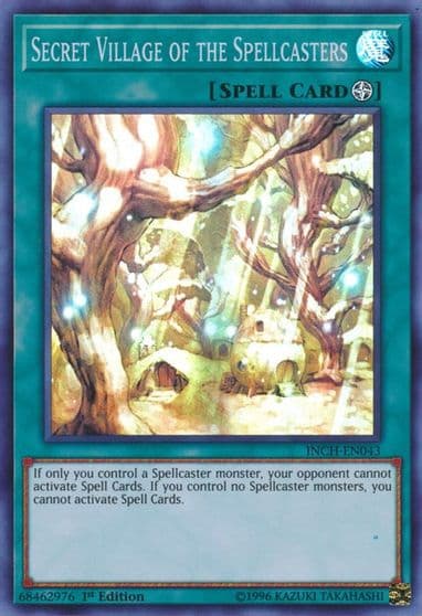 Secret Village of the Spellcasters The Infinity Chasers Yu-Gi-Oh! card