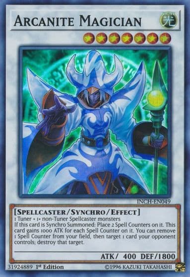 Arcanite Magician The Infinity Chasers Yu-Gi-Oh! card
