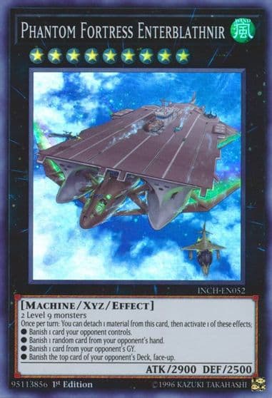 Phantom Fortress Enterblathnir The Infinity Chasers Yu-Gi-Oh! card