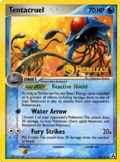 Tentacruel (Prerelease) Nintendo Promos Pokemon card