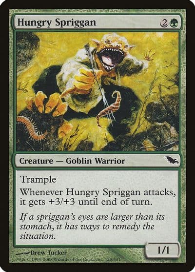 Hungry Spriggan Shadowmoor Magic card