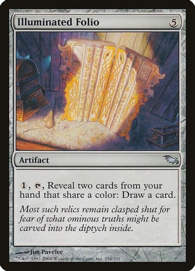 Illuminated Folio Shadowmoor Magic card