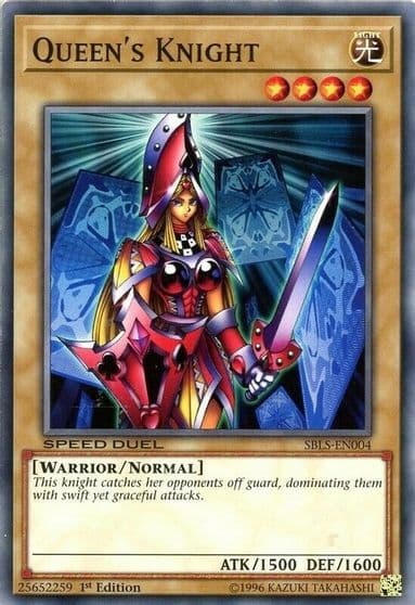 Queens Knight Speed Duel: Arena of Lost Souls Yu-Gi-Oh! card