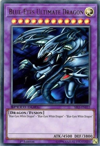 Blue Eyes Ultimate Dragon Speed Duel: Arena of Lost Souls Yu-Gi-Oh! card