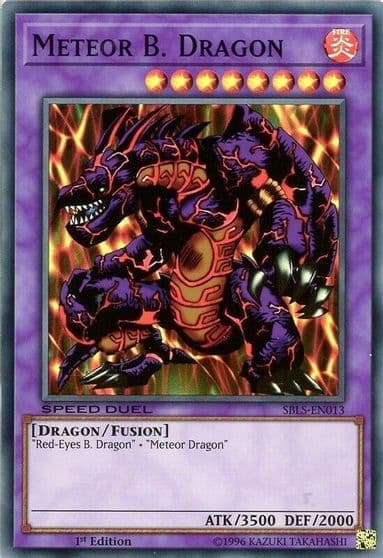 Meteor B Dragon Speed Duel: Arena of Lost Souls Yu-Gi-Oh! card