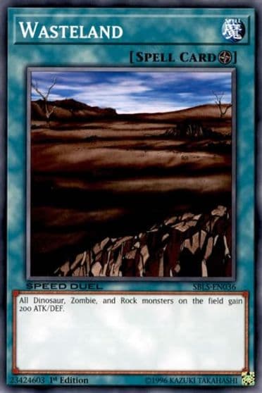 Wasteland Speed Duel: Arena of Lost Souls Yu-Gi-Oh! card