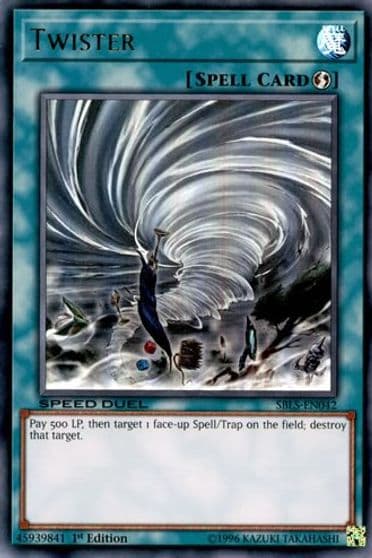 Twister Speed Duel: Arena of Lost Souls Yu-Gi-Oh! card