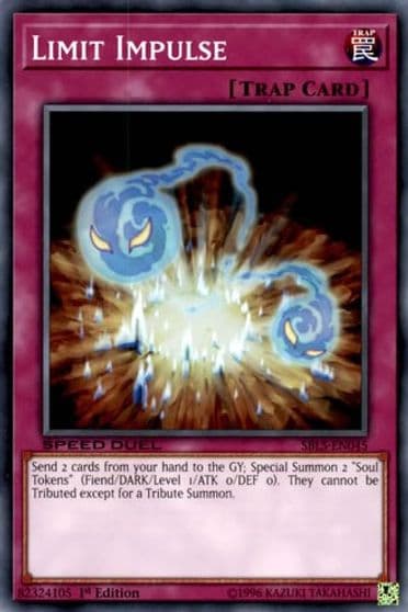 Limit Impulse Speed Duel: Arena of Lost Souls Yu-Gi-Oh! card