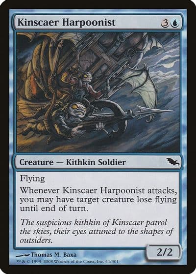 Kinscaer Harpoonist Shadowmoor Magic card
