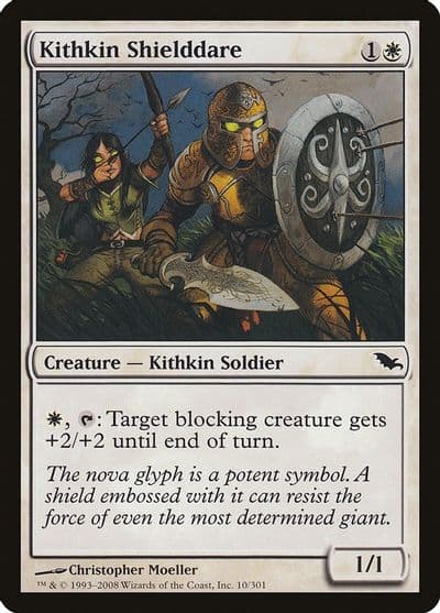 Kithkin Shielddare Shadowmoor Magic card
