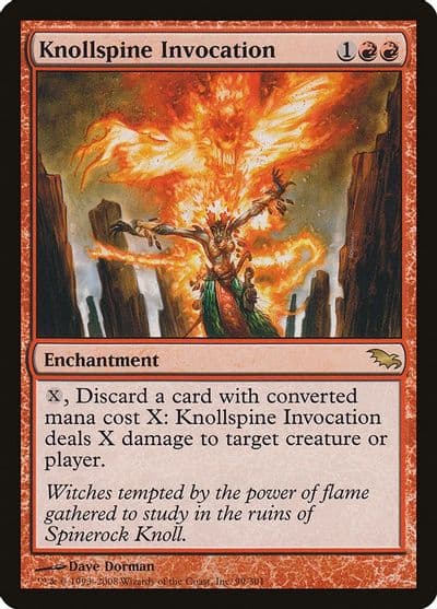 Knollspine Invocation Shadowmoor Magic card