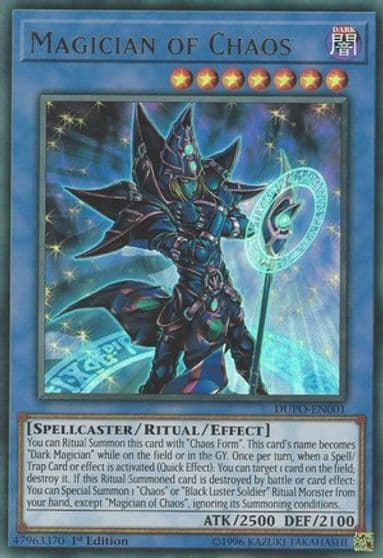 Magician of Chaos Duel Power Yu-Gi-Oh! card