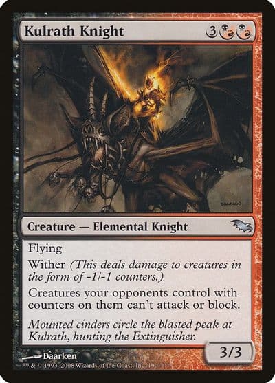 Kulrath Knight Shadowmoor Magic card