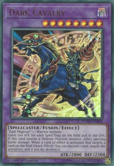 Dark Cavalry Duel Power Yu-Gi-Oh! card